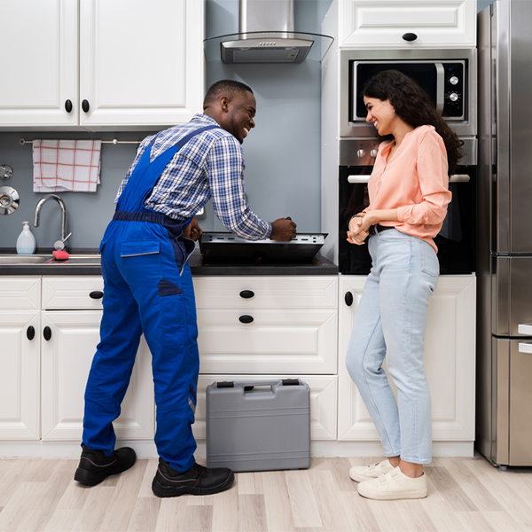 can you provide an estimate for cooktop repair before beginning any work in Mason County Illinois